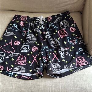 Chubbies Black Star Wars Swim Trunks